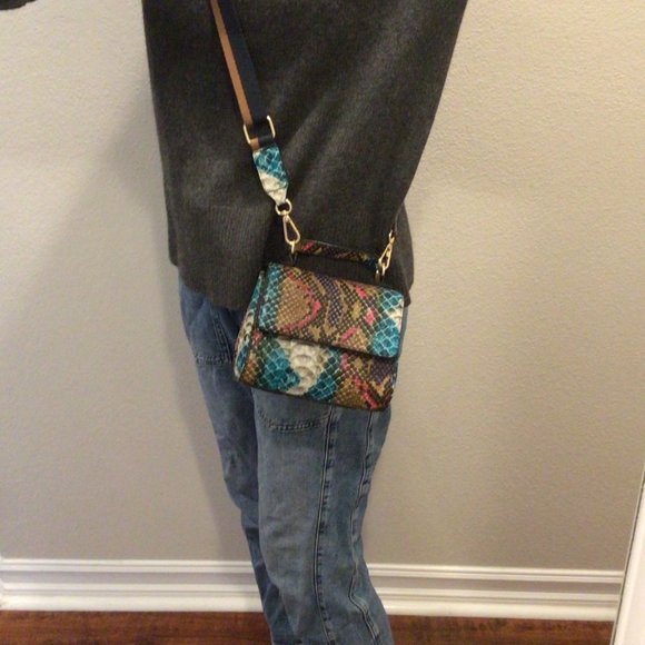 Urban Outfitters Faux Snakeskin Multi-color Mini Bag - Picture 8 of 11